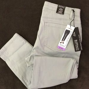 Buffalo Stretch Skinny Mid-Rise Ankle Grazer